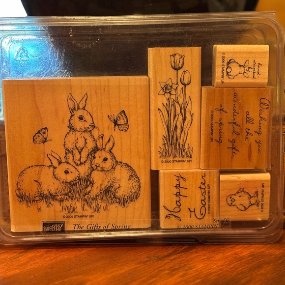 Stampin' Up! Other - Vintage 2000 STAMPIN’ UP stamp set, “Gifts of Spring”
